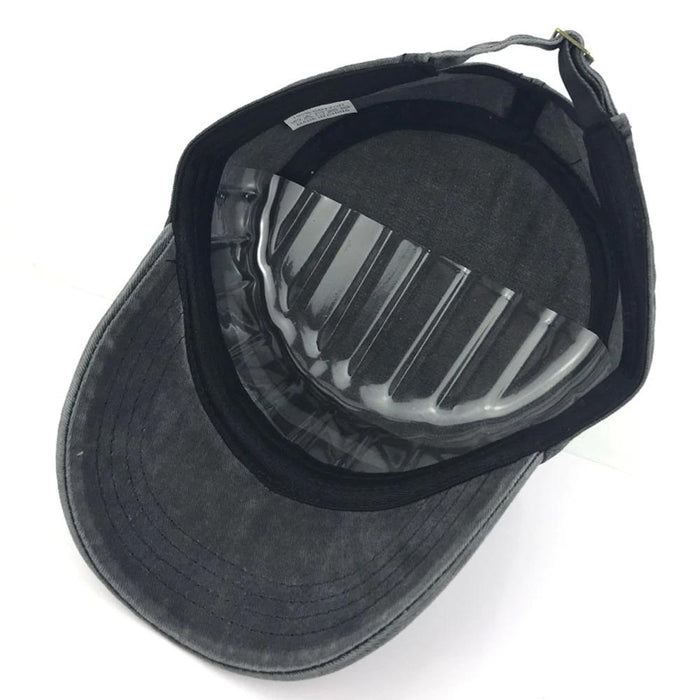 Dark Grey Eastern Peak Cap