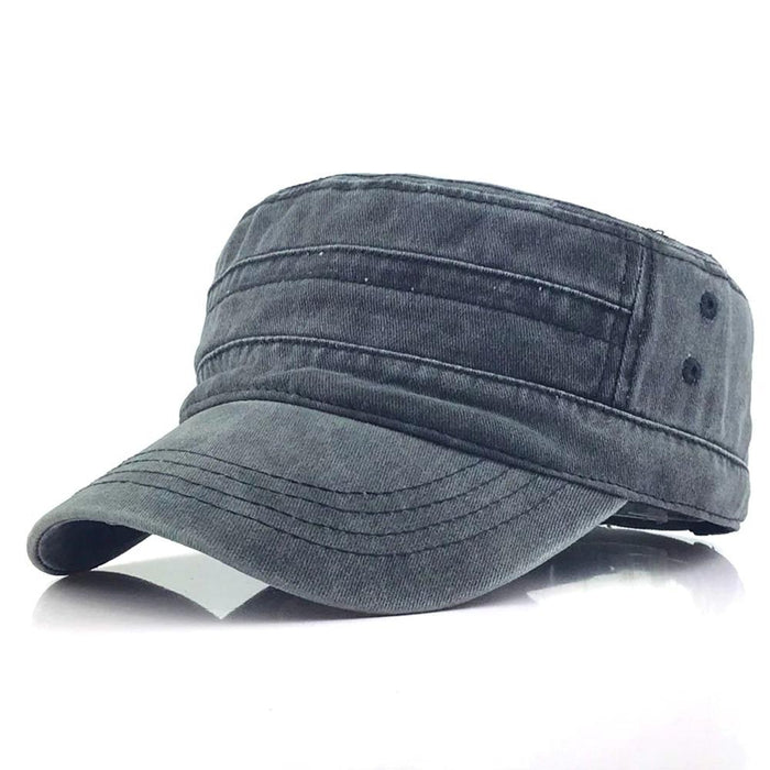 Dark Grey Eastern Peak Cap