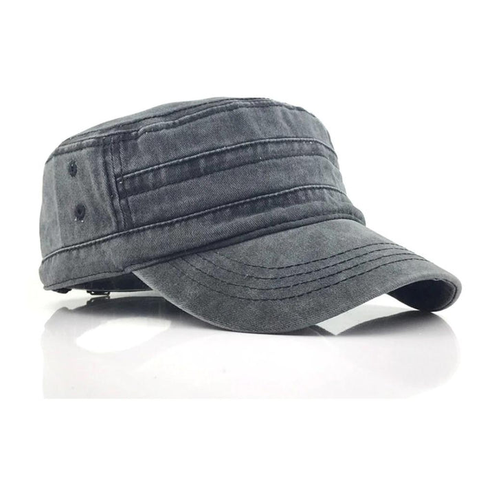 Dark Grey Eastern Peak Cap