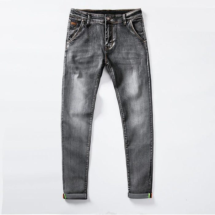 Men's Grey Skinny Jeans