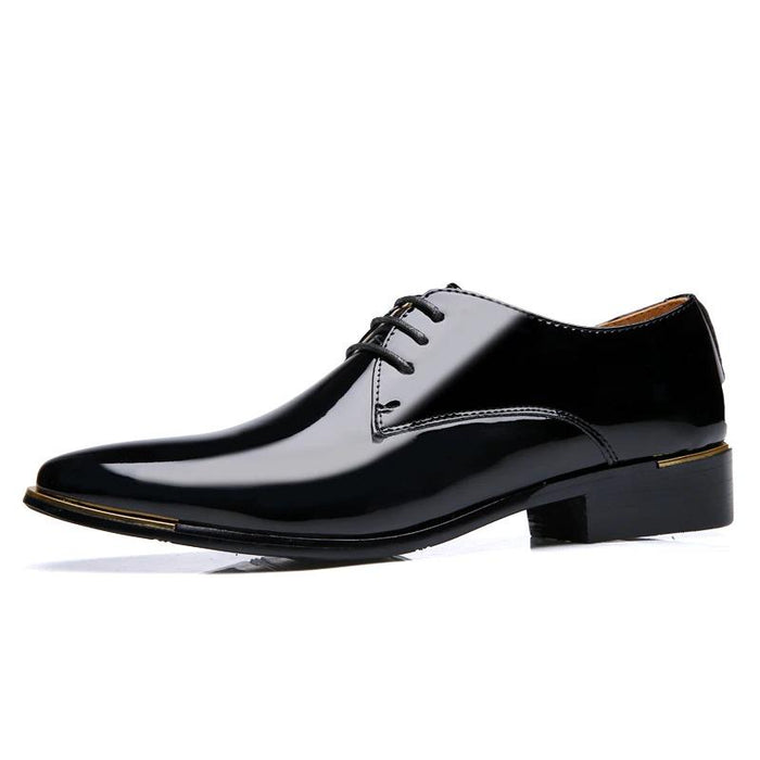 Men's Black Derby Shoe