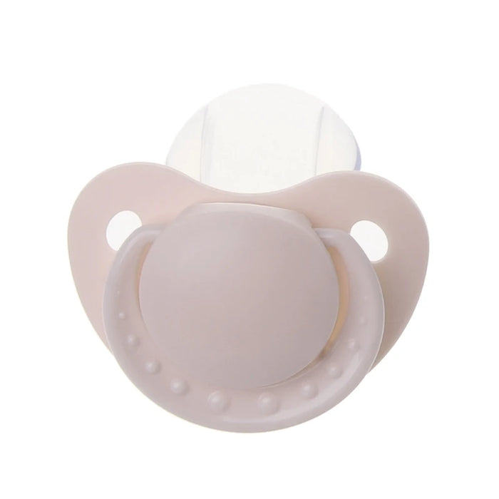 1Pc   Custom Big Size Food Grade Silicone Adult Pacifier Funny Parent-child Toys