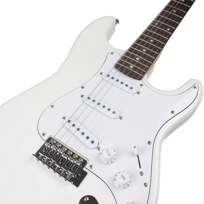 ST Electric Guitar 39 Inch 6 String 21 Frets Basswood Body Electric Guitar Guitarra With Speaker Guitar Parts & Accessories