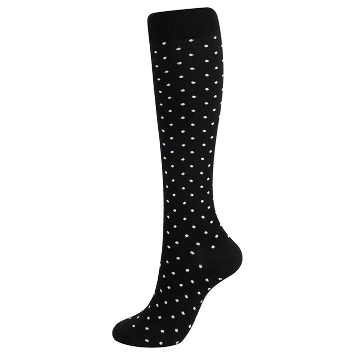 50 Styles Compression Socks Sports Happy Compression Socks Best for Anti Fatigue Pain Relief Knee High Men Women Socks