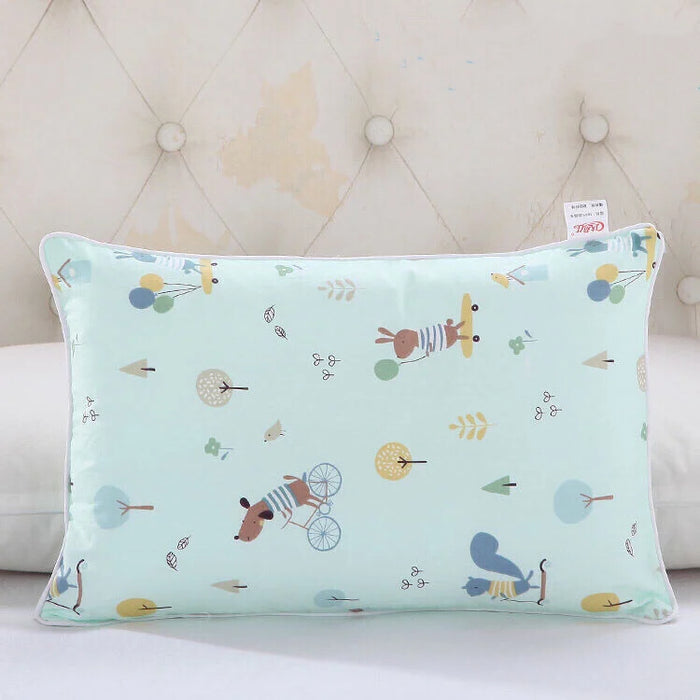 Fashion Hot 100% Cotton Baby Girl Boy Kindergarten Children Pillow Case Kid Cartoon Animal Pattern Pillow Cover 30x50cm