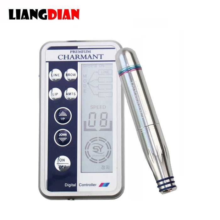 Charmant Permanent Digital Makeup Tattoo Pen For MTS Permanent Eyebrow Lip Line Shader Microblading Charmant Tattoo Gun Pen
