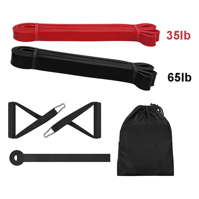 Fitness Band Pull Up Elastic Bands Rubber Resistance Loop Power Band Set Home Gym Workout Expander Strengthen Trainning