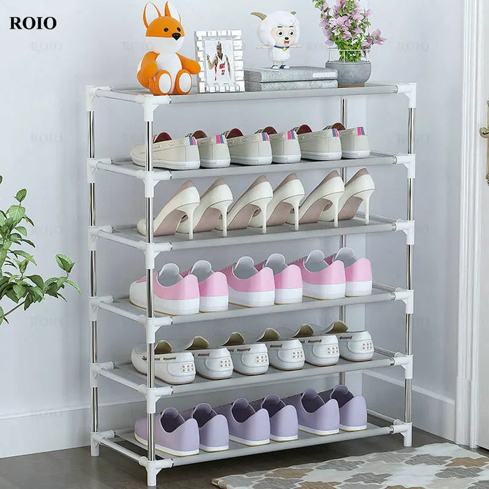 Simple Shoe Rack Metal Shoe Shelf Footwear Amazing Shoerack Living Room Furniture Space Saving Shoes Organizer Stand Holder