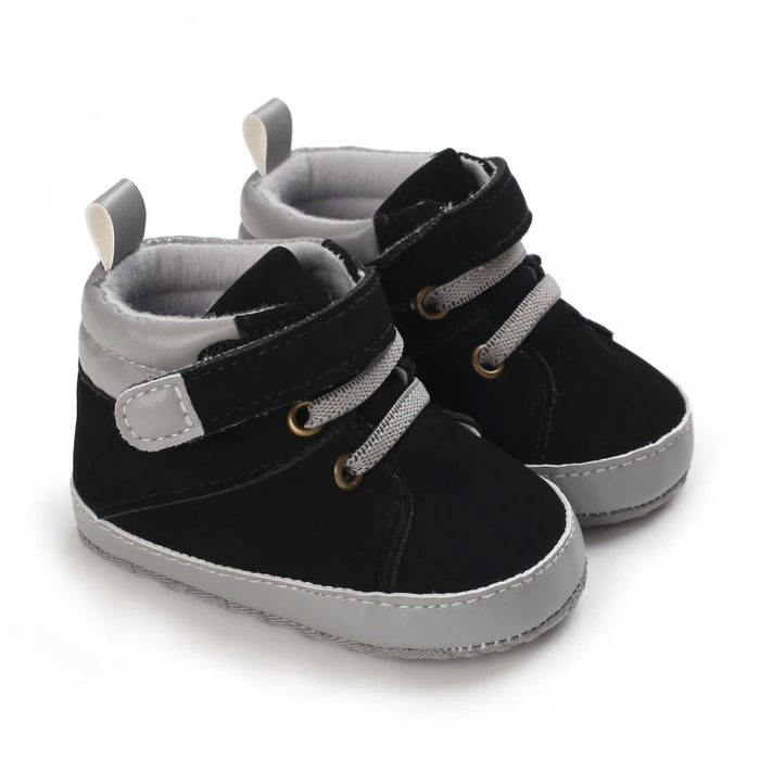 Baby Shoes Boy Newborn Infant Toddler Casual Comfor Cotton Sole Anti-slip PU First Walkers Crawl Crib Shoes