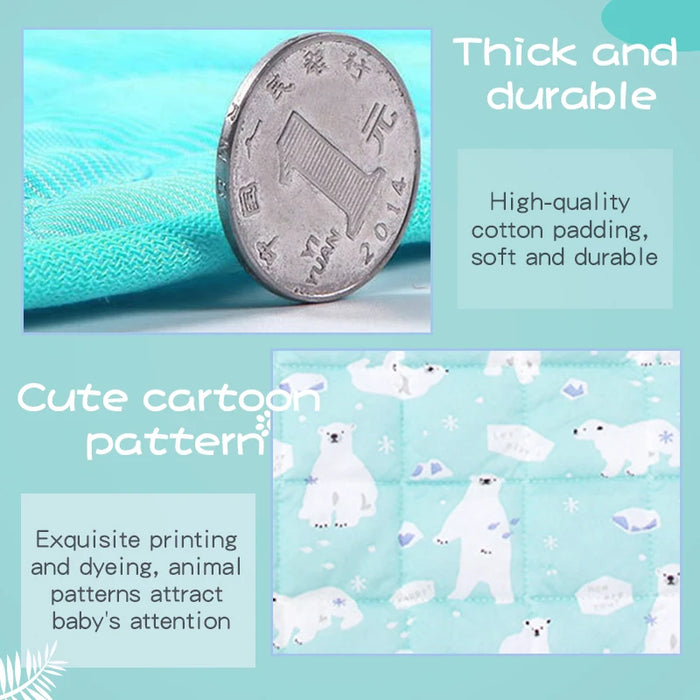 100x70cm Baby Summer Ice Soft Breathable Mattress Double Sided Cotton Mesh Baby Bedding Set Machine Washable Bed Ice Mattresses
