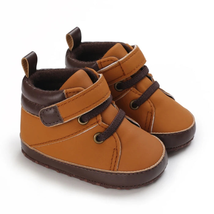 Baby Shoes Boy Newborn Infant Toddler Casual Comfor Cotton Sole Anti-slip PU First Walkers Crawl Crib Shoes