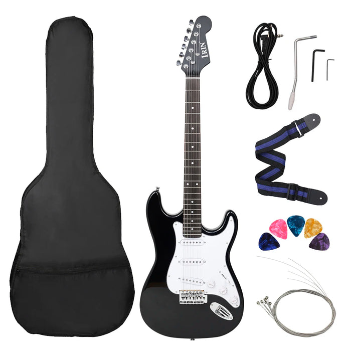 ST Electric Guitar 39 Inch 6 String 21 Frets Basswood Body Electric Guitar Guitarra With Speaker Guitar Parts & Accessories