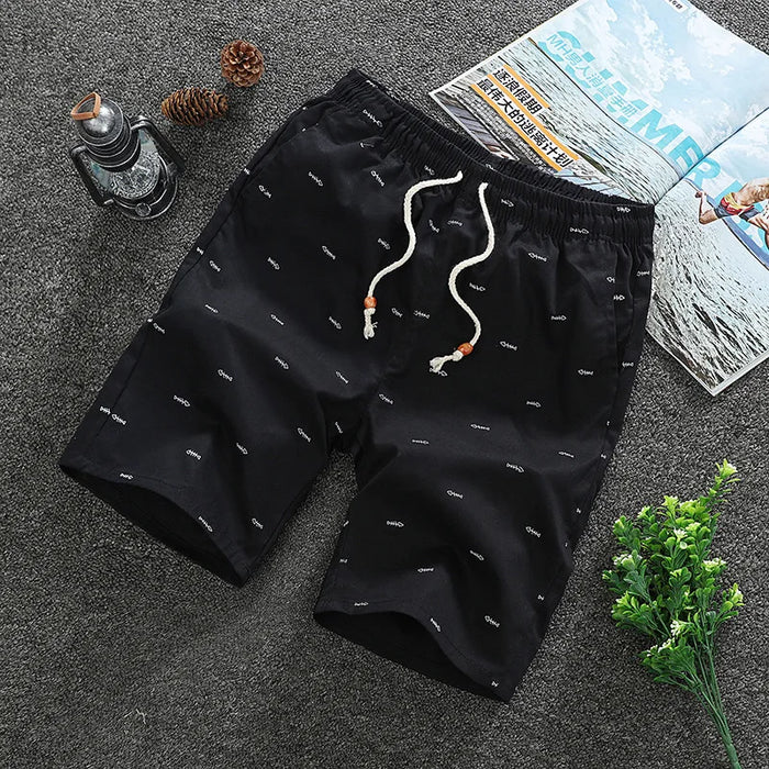 2023 Summer Outdoor New Breathable Casual Beach Shorts Loose  Fashion Exercise Gym Running Shorts Men Cotton Streetwear Jogger