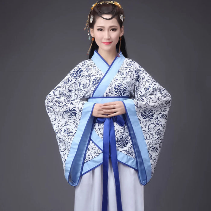 New Woman Stage Dance Dress Chinese Traditional Costumes New Year Adult Tang Suit Performance Hanfu Female Cheongsam