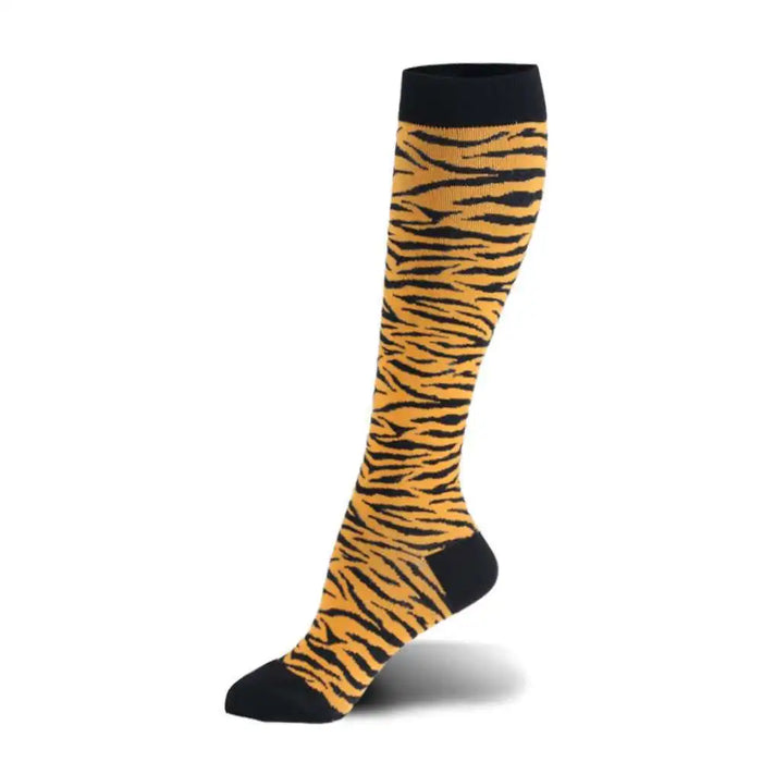 50 Styles Compression Socks Sports Happy Compression Socks Best for Anti Fatigue Pain Relief Knee High Men Women Socks