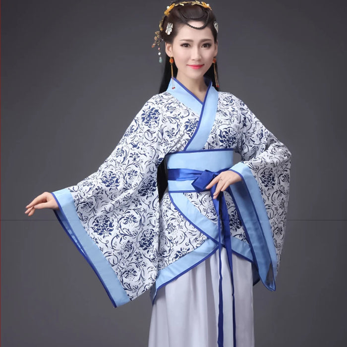 New Woman Stage Dance Dress Chinese Traditional Costumes New Year Adult Tang Suit Performance Hanfu Female Cheongsam