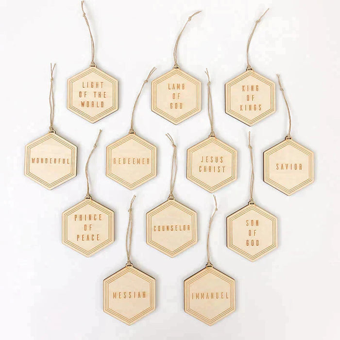 Names Of Jesus Ornaments
