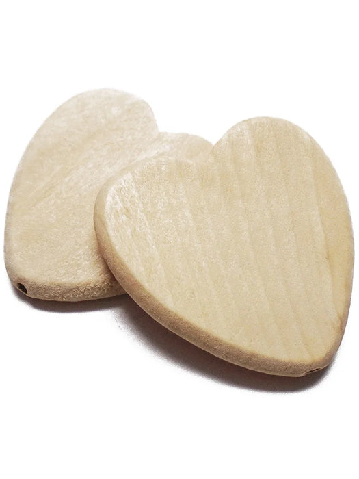 Natuurlijke kleur Big Love Heart Houten Ornamenten, Home Decor Crafts, DIY-modellen, String Buttons, Gift, 10pcs, 30pcs, 50pcs