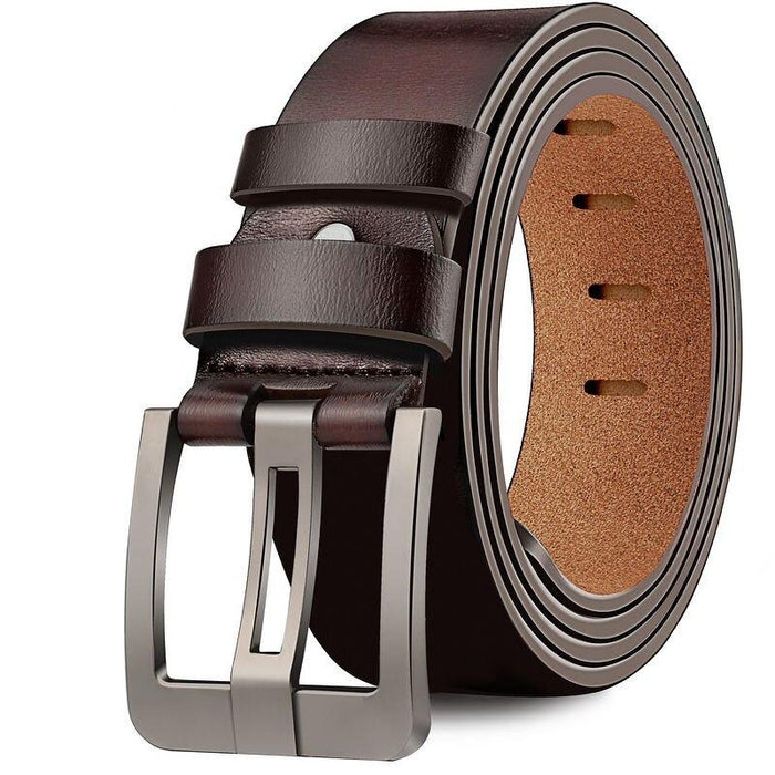 Brown Leather San Antonio Belt