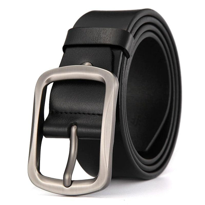 Men's Black Leather Richmond Belt