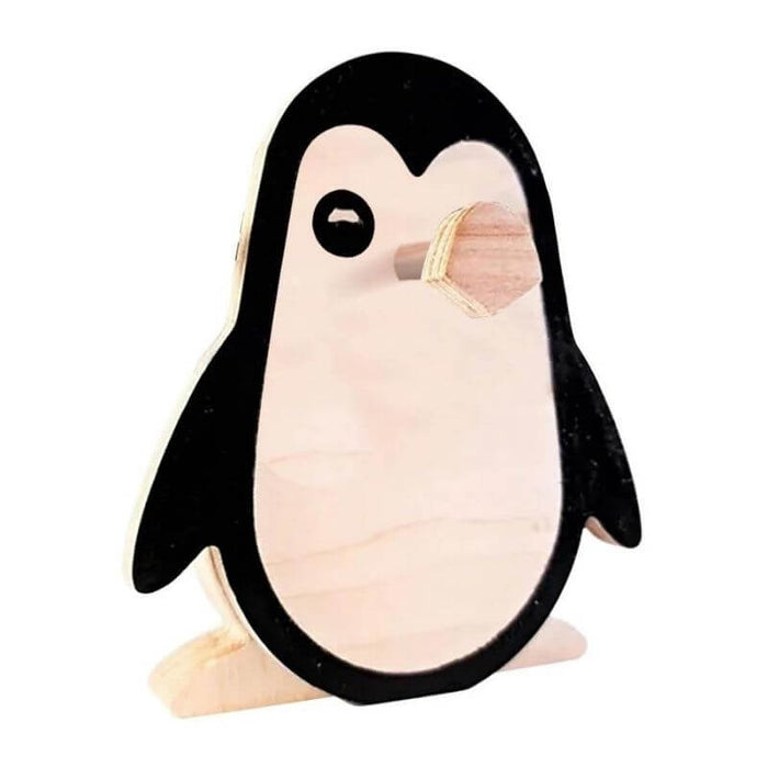 Handmade  Glasses Stand Penguin