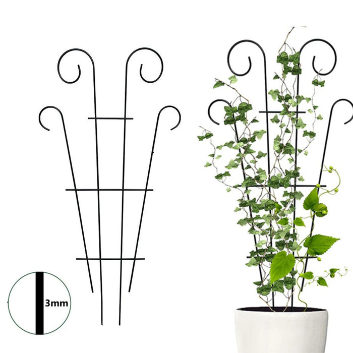 Plant Support Plant Climbing Frame Garden Rattan Flower Stand Flower Plant Stand Vine Climb Rack For DIY Potted Ornamental