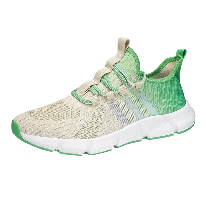High Quality Men Shoes Popcorn Sole Fly Weave Sneakers Breathable Running Tennis Shoes Comfortable Casual Walking ShoeS Women