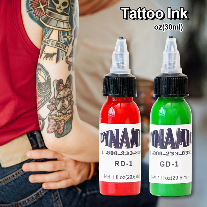 30ml 14colors Tattoo Ink Pigment with box Body Art Tattoo Kits Professional Beauty Paints Makeup Tattoo Supplies Semi-permanent