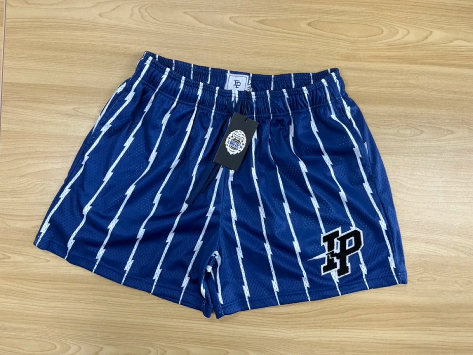 Inaka Power Shorts 2023 GYM Workout Mesh Double Layer Embroidery Logo GYM Shorts