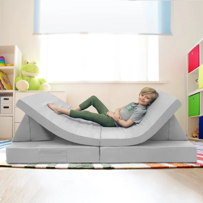 Imaginarium Kids and Toddler Play Couch, Dark Gray