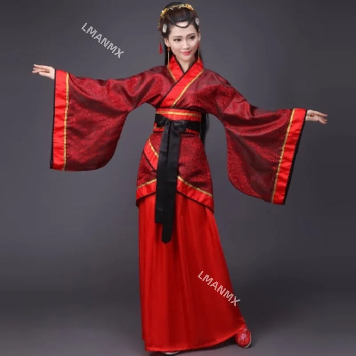 Hanfu National Chinese Dance Costume Men Ancient Cosplay Traditional Chinese Clothing for Women Hanfu Clothes Lady Stage Dress