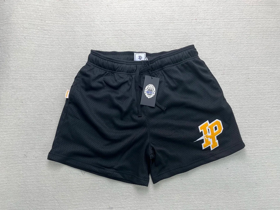 Inaka Power Shorts 2023 GYM Workout Mesh Double Layer Embroidery Logo GYM Shorts