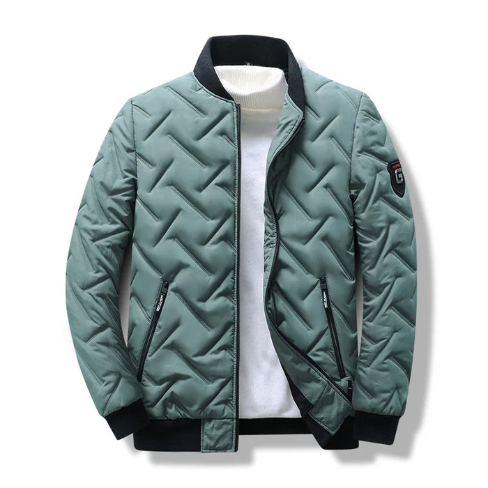 New Fall And Winter Men's Outdoor Casual Versatile Fashion Collar Light Short Down Jacket Trendy Padded Thickened Jacket