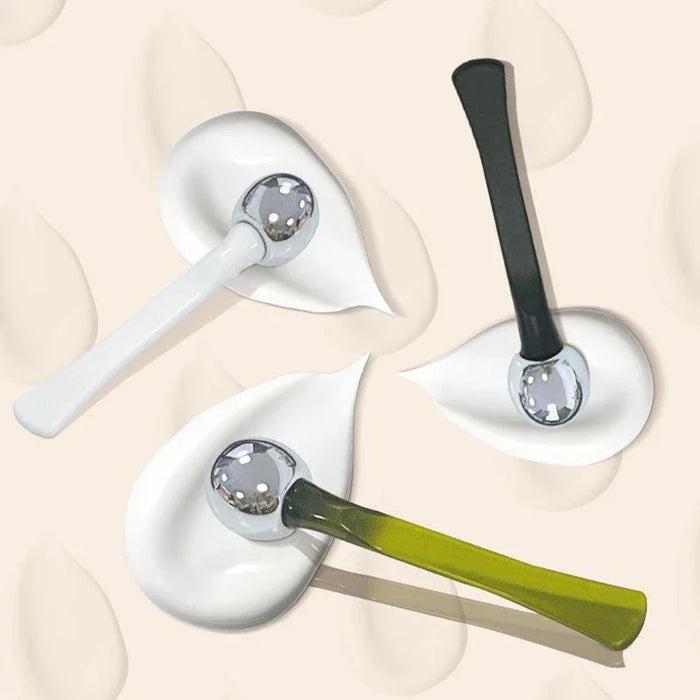 Eye Massage Stick Face Gua Sha Anti Wrinkle Dark Circles Facial Lifting Applicator Metal Roller Spoon Skin Care Tool