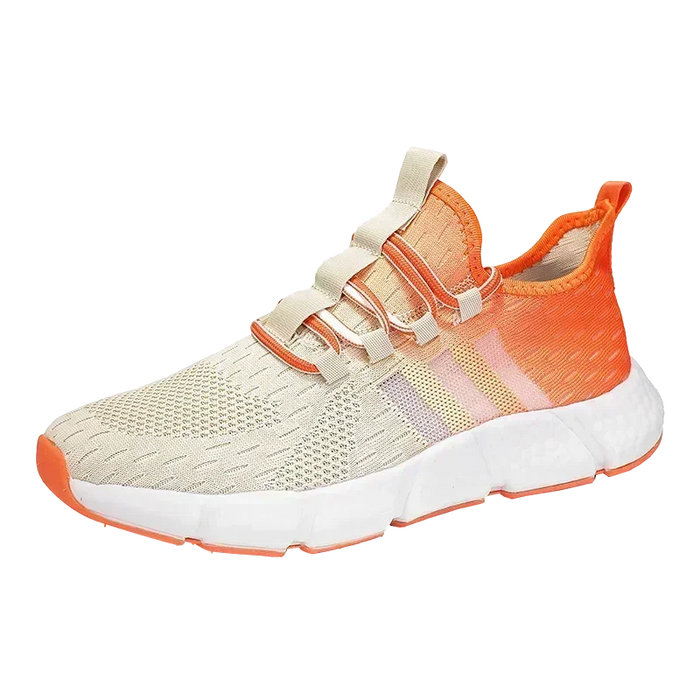 High Quality Men Shoes Popcorn Sole Fly Weave Sneakers Breathable Running Tennis Shoes Comfortable Casual Walking ShoeS Women