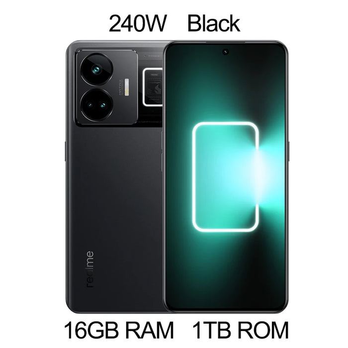 Original Realme GT Neo 5 Snapdragon 8+ Gen1  240/150W Supervooc 4600/5000mAh   IMX890 OIS 6.74Inch AMOLED  OTA