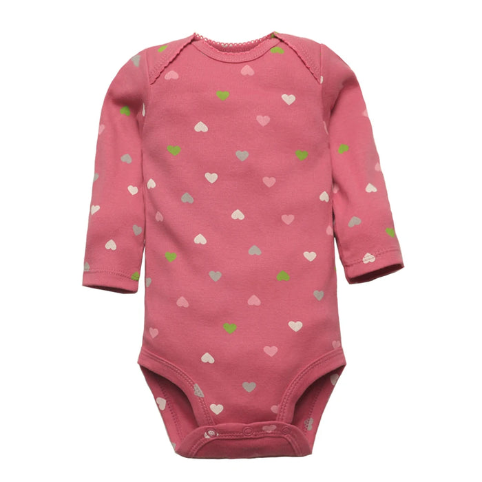 Newborn Baby Bodysuits Long Sleeve Baby Girl Jumpsuit 2023 Unisex 5-pack Cotton Baby Boy Clothes Cartoon Infantil Clothing