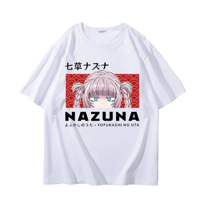 CALL OF THE NIGHT Japan Anime Graphic T-shirt Harajuku Hip Hop Casual T Shirt Korea Style Fashion Loose Summer Cool Otaku Tees
