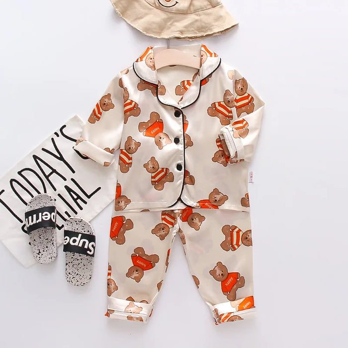 Kids Clothes Girls Sleepwear Children's Pajamas Set for Easter Pajamas Child Boy Print Loungewear Pijama Infantil Meninas