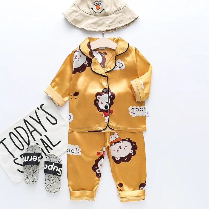 Kids Clothes Girls Sleepwear Children's Pajamas Set for Easter Pajamas Child Boy Print Loungewear Pijama Infantil Meninas