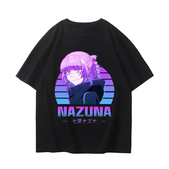 CALL OF THE NIGHT Japan Anime Graphic T-shirt Harajuku Hip Hop Casual T Shirt Korea Style Fashion Loose Summer Cool Otaku Tees