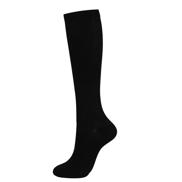 Fashion Men Compression Socks Fit Varicose Veins Socks Men Women Outdoor Knee High Nurse Unisex Sport Player Socks