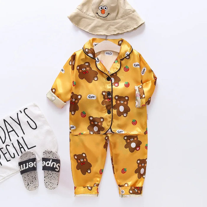 Kids Clothes Girls Sleepwear Children's Pajamas Set for Easter Pajamas Child Boy Print Loungewear Pijama Infantil Meninas