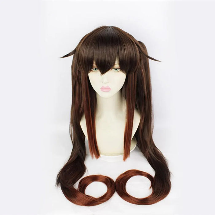 Cosplay Genshin Impact Anime Game Hutao Costume Wig Stricker Accessories Uniform Hu Tao Halloween Women Clothes