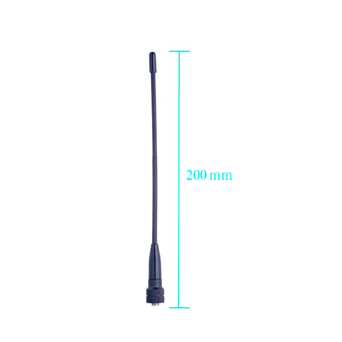 REVEX RA-669 Two Way Radio Antenna SMA-Female SMA-Male VHF/UHF Dual Band Portable For Walkie Talkie BAOFENG UV-5R UV-5RE