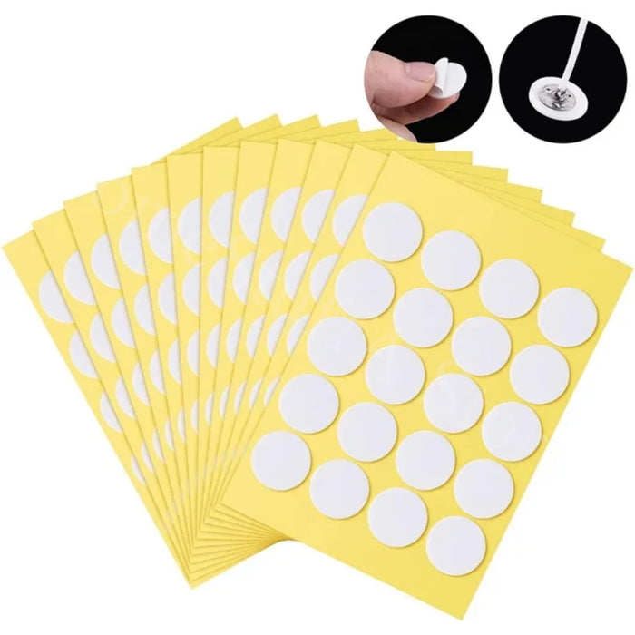 100pc Adhesive Candle Wick Stickers 20mm Foam Heat-Resistant Double-Sided Wax Fixed Base Holder Stand Candle Making Supplies