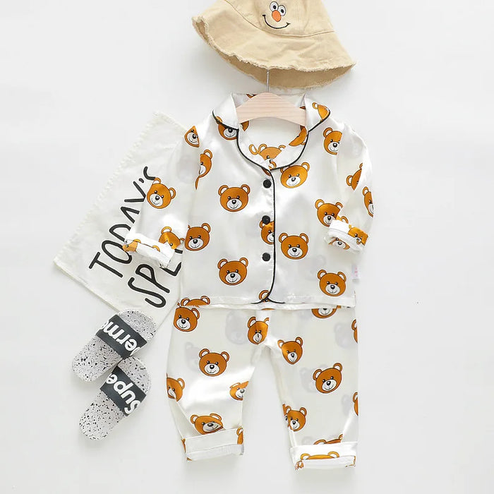 Kids Clothes Girls Sleepwear Children's Pajamas Set for Easter Pajamas Child Boy Print Loungewear Pijama Infantil Meninas