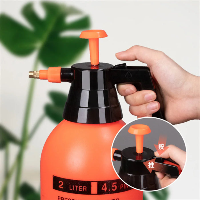 Garden Watering Can High-Pressure Air Pump Water Sprayer Disinfection Sprayers Hand Pressure Spray Bottle Car Cleaning Sprayer