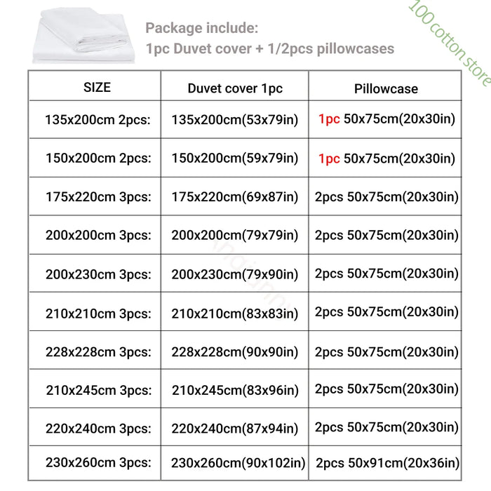 3pcs Couple Duvet Cover with Pillow Case Nordic Comforter Bedding Set Quilt Cover Queen/King Double or Single Bed