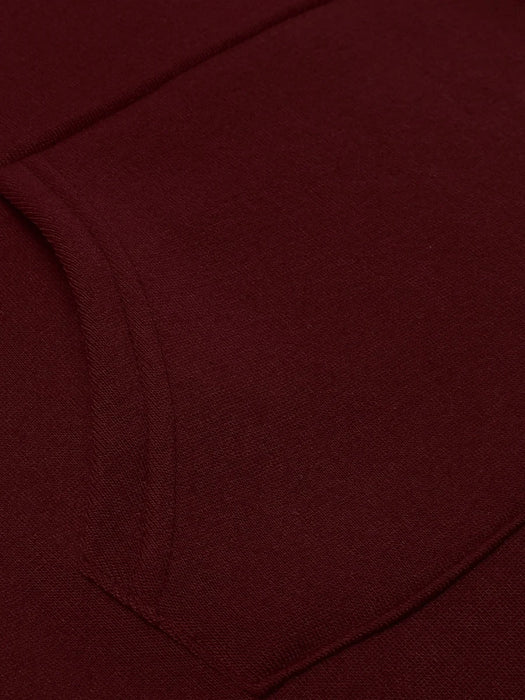 Plus Size Hooded Collar Kangaroo Pocket Sweat Dress Mini Dresses Woman Solid Long Sleeve Clothing Tunic Robe